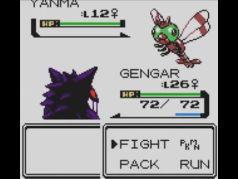 Only 1% chance to encounter Yanma in Pokemon Crystal / Gold / Silver