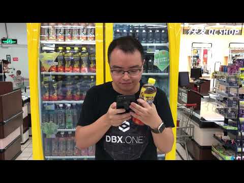 Demo 1    DBX DApp Ruyi pay in a large supermarket2018 11 20