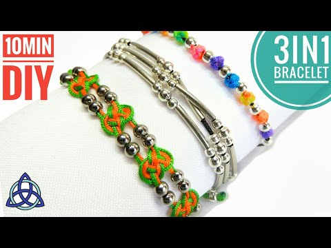 Easy Macrame Knots Craft Macrame Celtic Button Knot Ranger Beads DIY