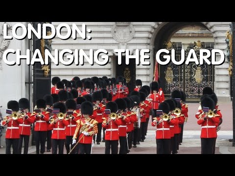 London: Changing The Guard at Buckingham Palace