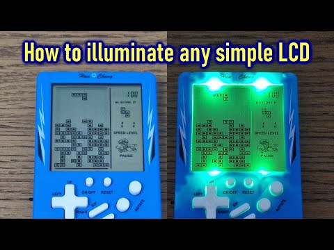 How to illuminate any simple LCD