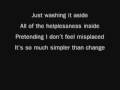 Linkin Park - Easier to run with Lyrics