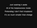 Linkin Park - Easier to run with Lyrics 