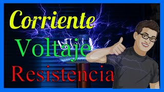 LEY DE OHM - CORRIENTE, VOLTAJE Y RESISTENCIA - Ejercicios resueltos paso a paso