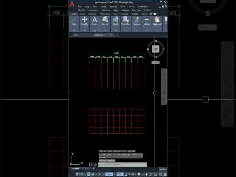 how to auto dimension in #AutoCAD