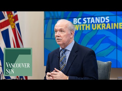 Premier says 'much to be done' to welcome Ukrainian refugees to B.C. Vancouver Sun