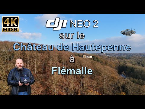 Dji Neo 2 sur le Château de Hautepenne à Flémalle.