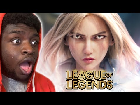 SMITE PLAYER REACTS TO ALL LEAGUE OF LEGENDS CINEMATICS!!!