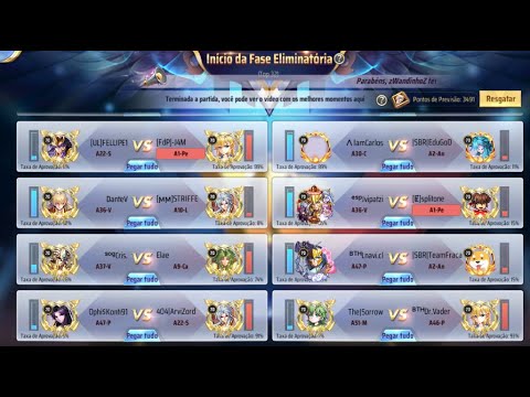 🔴 1º DIA DO TORNEIO JAMIEL! PRA CIMA DELES DANTE - SAINT SEIYA AWAKENING