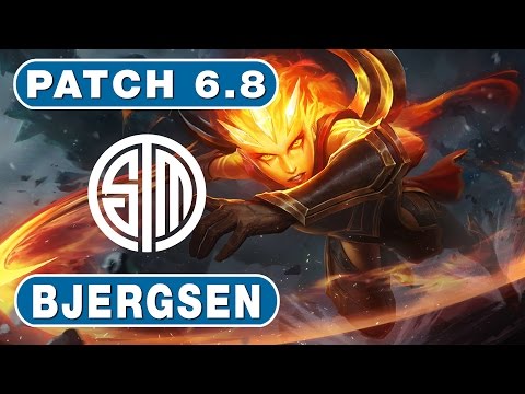 109. TSM Bjergsen - Diana vs Twisted Fate - Mid - April 21st, 2016 - Season 6 - Patch 6.8