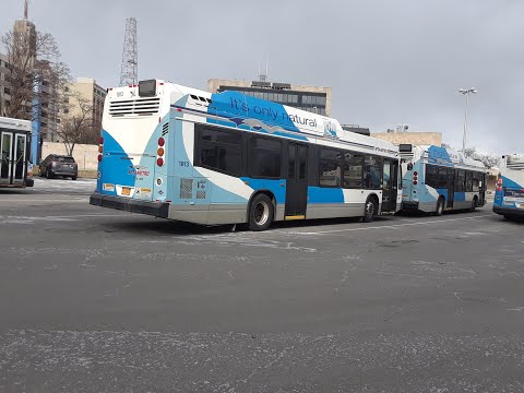 NFTA Metro Ride Route 5A Outbound Bus 1813 - 2018 Novabus LFS CNG