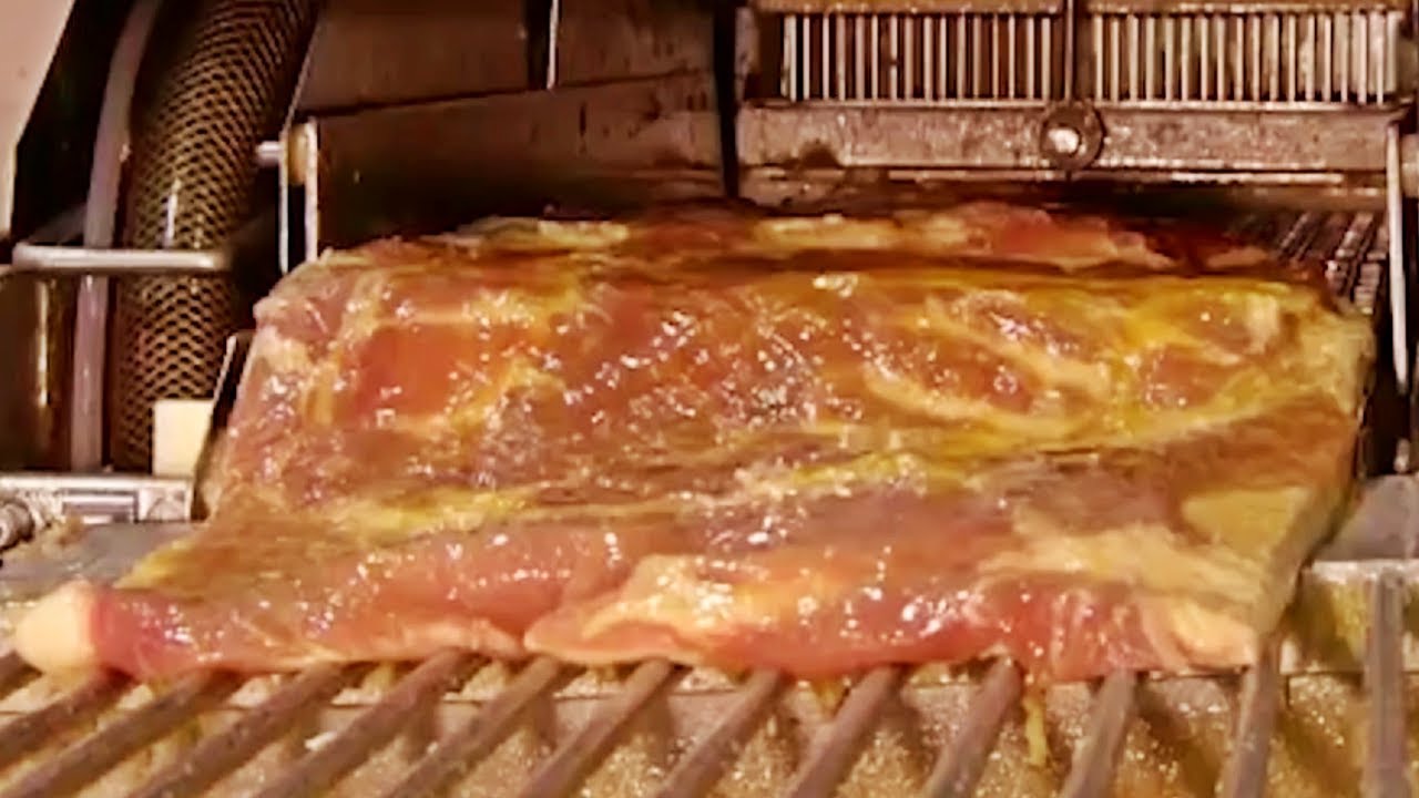 COMO se HACE el TOCINO de CERDO🥓en las FÁBRICAS | COMO se HACE el BACON ahumado