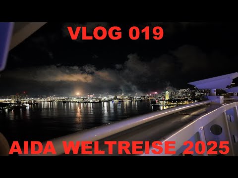 Aida World Cruise 2025 - VLOG 019 - Hawaii - New Year's Eve - Maui