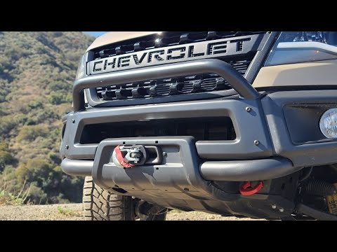 Colorado ZR2 Bison - Warn Winch installation with the AEV Bison Winch Mount Kit