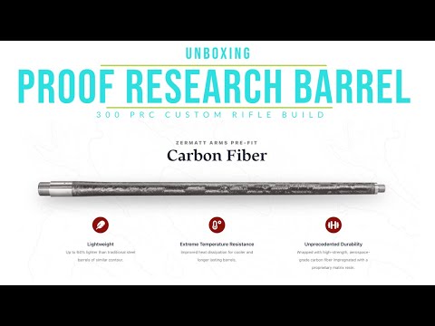 UNBOXING - Proof Research Pre-Fit Carbon Fiber Barrel