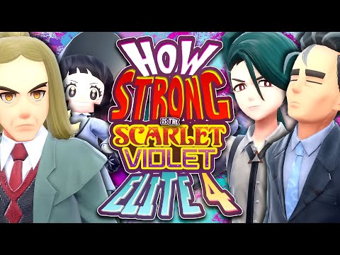How STRONG Is The Elite Four in Pokemon Scarlet and Violet?