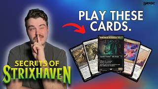The 13 Most BROKEN Cards from Secrets of Strixhaven for Commander | Magic: The Gathering