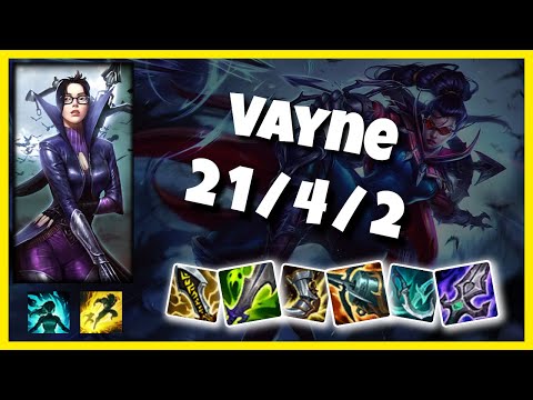 Vayne vs Twisted Fate TURKISH Challenger MID (21/4/2) - v11.6