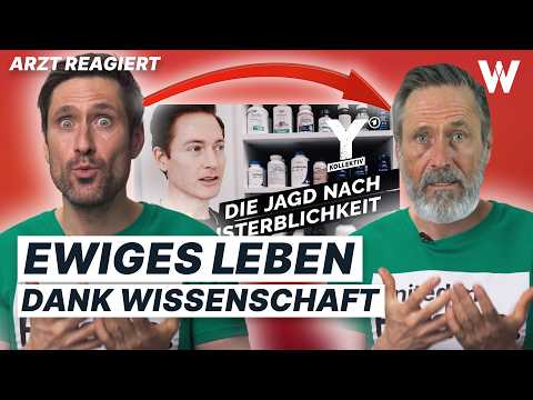Forever Young: Länger leben durch Supplements & Biohacking? Arzt reagiert auf Y-Kollektiv