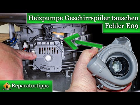 Bosch Geschirrspüler Heizpumpe tauschen - Fehler E09