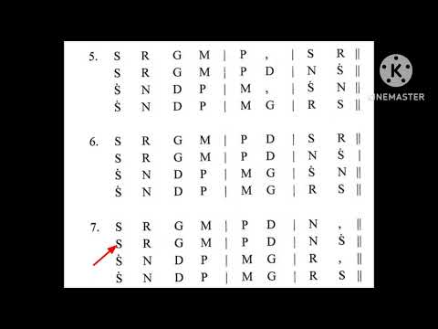 Sarali varisai 1 to 14  | Third speed | Carnatic Music | Adi thalam