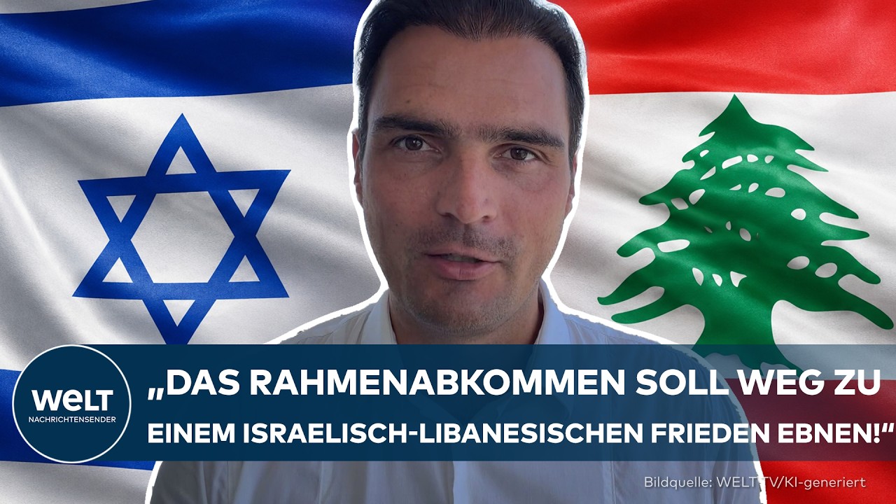 NAHOST-KRIEG: „Das Rahmenabkommen soll den Weg zu einem israelisch-libanesischen Frieden ebnen!“