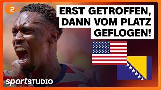 USA – Bosnien-Herzegowina Highlights | Sechzehntelfinale, FIFA WM 2026 | sportstudio 