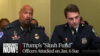 Capitol Police Officers Sue to Block $1.8 Billion Fund That Could Compensate Jan. 6 Rioters