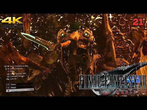 Final Fantasy VII Rebirth Gameplay Part 21 Walkthrough Full Game [ Ps5 4K 60FPS HDR ] No Commentary