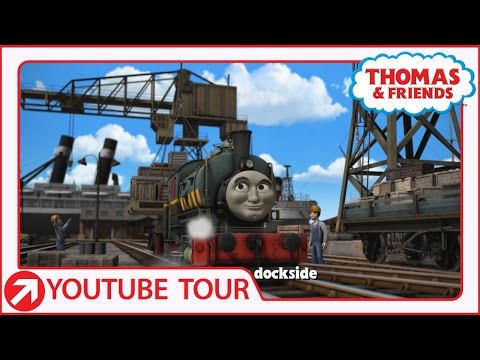 Down By The Docks | YouTube World Tour | Thomas & Friends - Kids TV Series, Kingdom Kids Zone - Thomas & Friends