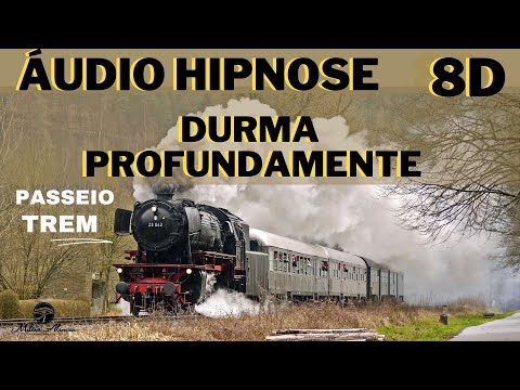 🔴8D HYPNOSIS AUDIO🎧 - SLEEP DEEPLY - Relaxing journey to the land of dreams - Milton Alencar
