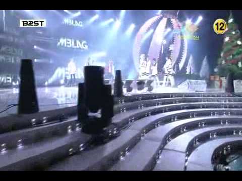2009.12.25.B2ST feat MBLAQ special stage-dancing