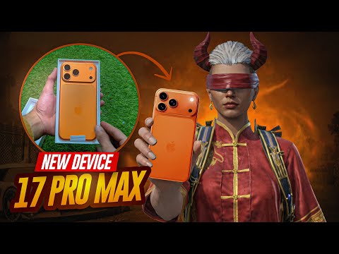 Finally i got iPhone 17 Pro Max 😍 | FalinStar Gaming | PUBG MOBILE