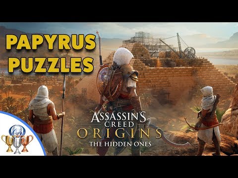 Assassin's Creed Origins - The Hidden Ones DLC - PAPYRUS Puzzle Solutions