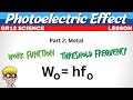 Photoelectric Effect Grade 12 Part 2