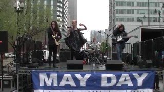 May Day 2016: Yoko & The Oh No's perform "Uptown" at the Haymarket Memorial in Chicago