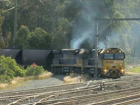 Coal Train Takes To The Mainline - Pacific National Trains In Australia