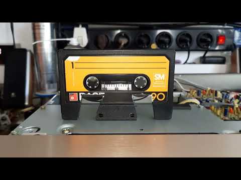 Andrückrollen richtig reinigen für gute Aufnahmen und Gleichlauf der Kassetten.