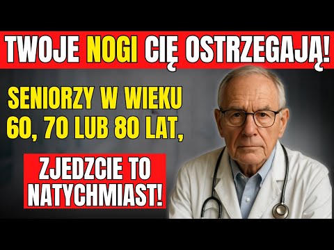 SENIORZY: Jedzcie te 3 produkty i ZAKOŃCZCIE bolesne skurcze nóg! Wzmocnijcie swoje nogi już teraz!