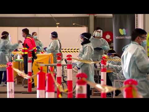 澳洲重新進入高度戒備狀態，出現新的病毒群 (Australia back on high alert with new virus cluster)