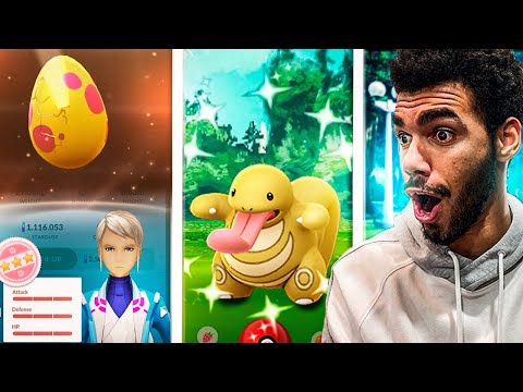 O SHINY DE OURO E O 100% MAIS FORTE DOS GINÁSIOS - POKEMON GO | Cris |