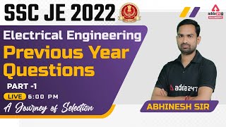 SSC JE 2022 | SSC JE Electrical Engineering | Previous Year Question Paper #1 | By Abhinesh Sir