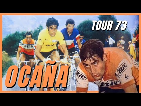 LUIS OCAÑA - Victory in the 1973 Tour de France. Vintage cycling