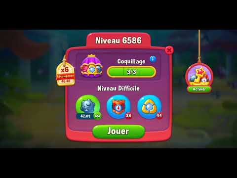 Fishdom level 6581 to 6590 / niveau 6581 au 6590