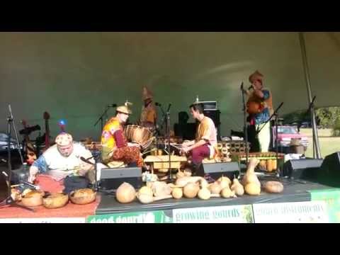 The Richmond Indigenous Gourd Orchestra -Catawba Farm Fest 2012 excerpt