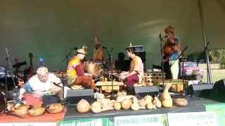 The Richmond Indigenous Gourd Orchestra -Catawba Farm Fest 2012 excerpt