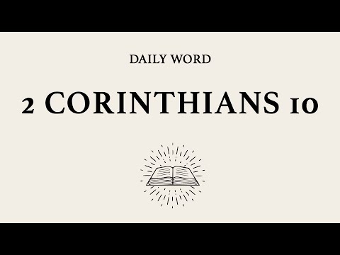 Daily Word | 2 Corinthians 10