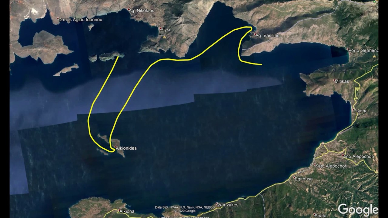Sailing in Greece Part 11 Far east of the Gulf of Corinth