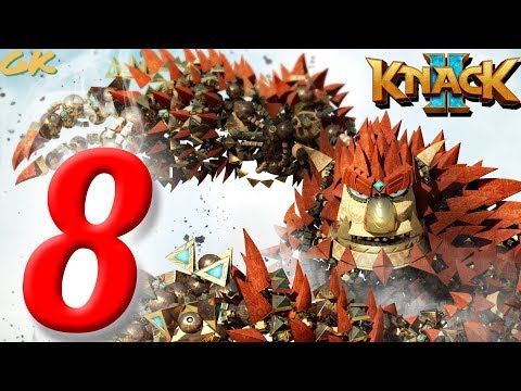 Knack 2 (Chapter 8: The Control Center COMPLETE) PS4 PRO STORY Campaign Gameplay 1080p Walkthrough