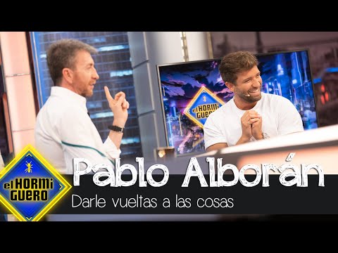 Pablo Alborán y Pablo Motos coinciden en que le dan muchas vueltas a las cosas - El Hormiguero